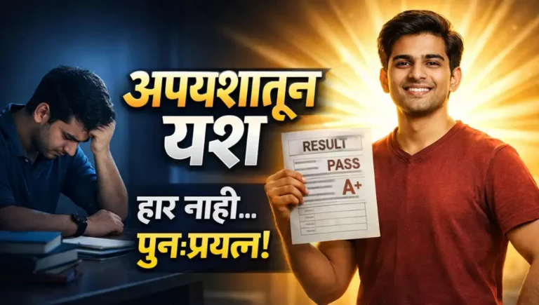 Apayashatun Yash Goshta in Marathi