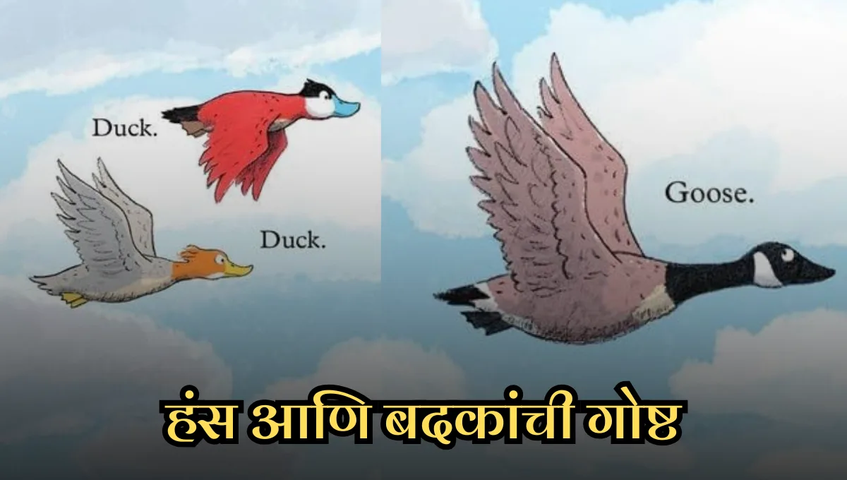 Goose and Ducks Story in Marathi: हंस आणि बदकांची गोष्ट