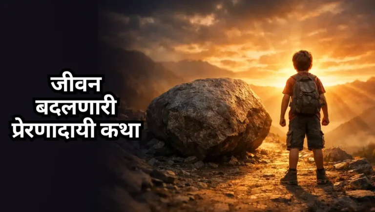 Life changing motivational kahani : जीवन बदलणारी प्रेरणादायी कथा