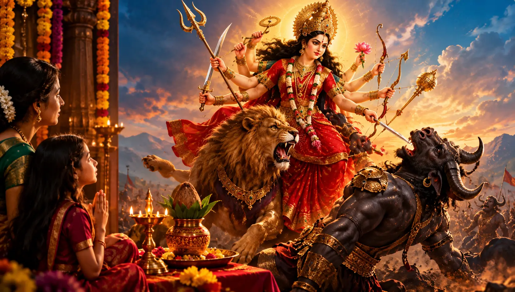 Navratri Vrat Katha Marathi